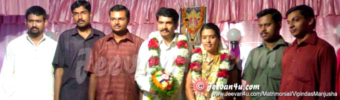 VIPINDAS MANJUSHA wedding ceremony